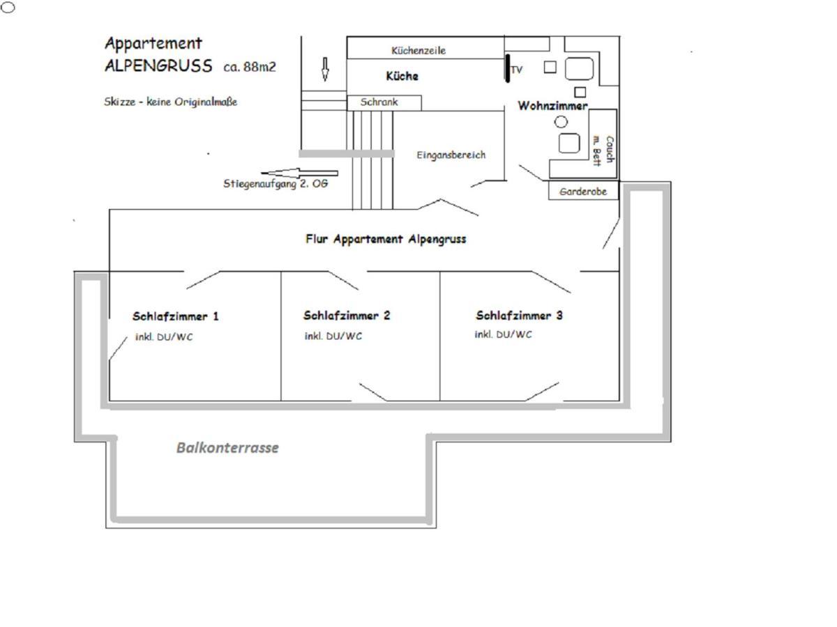 Appartamento Haus Alpengruss Lofer Esterno foto